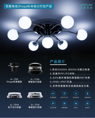 首批ZHAGA接口灯控器发布,优联智能推动智能互联标准化未来